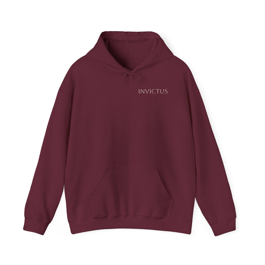 Hoodie — 'Creator' Floral Back Print Hooded Sweatshirt