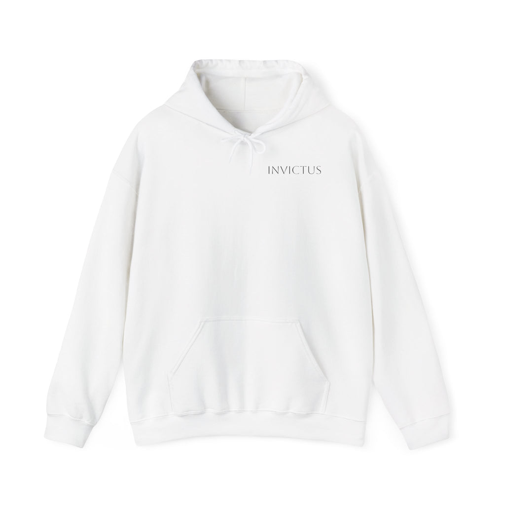 Hoodie — "Let All That Are Done in Love" Floral Christian Quote Hooded Sweatshirt