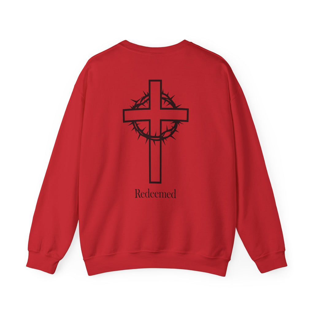 Redeemed cross Crewneck Sweatshirt