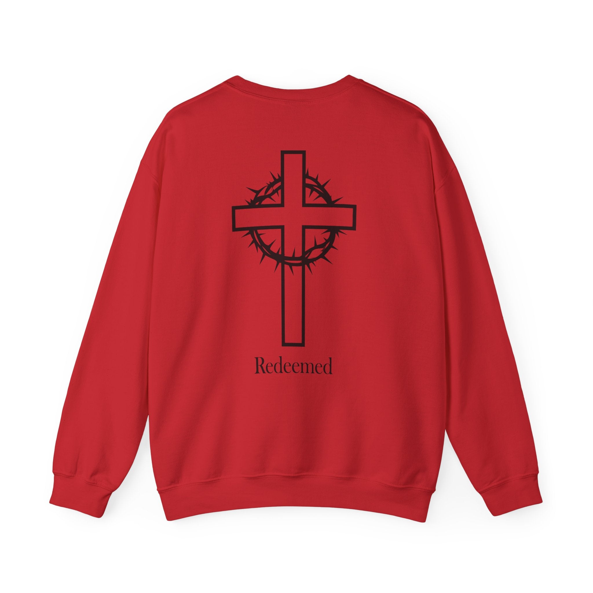 Redeemed cross Crewneck Sweatshirt