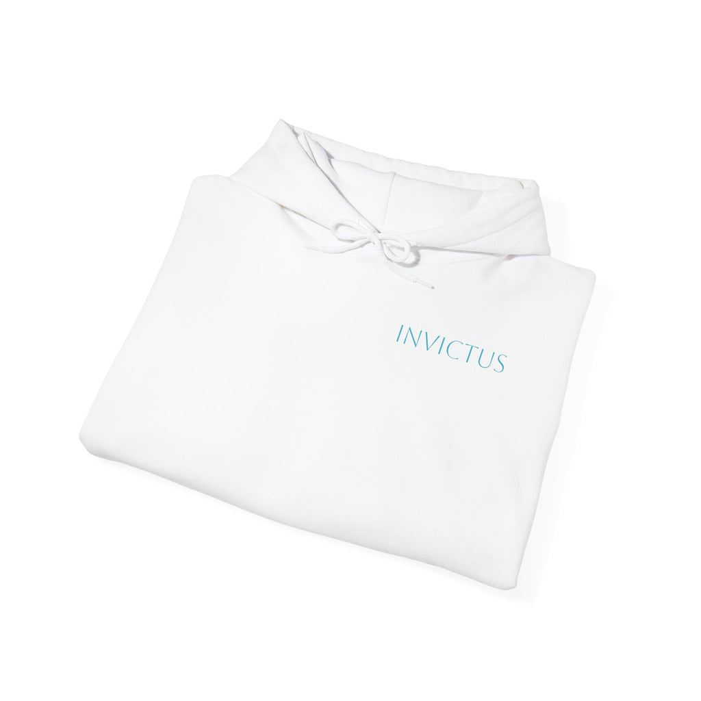 Hoodie — "Child of God" Psalm 23 White Inspirational Graphic Hoodie