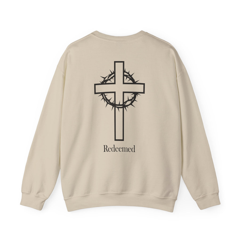 Redeemed cross Crewneck Sweatshirt