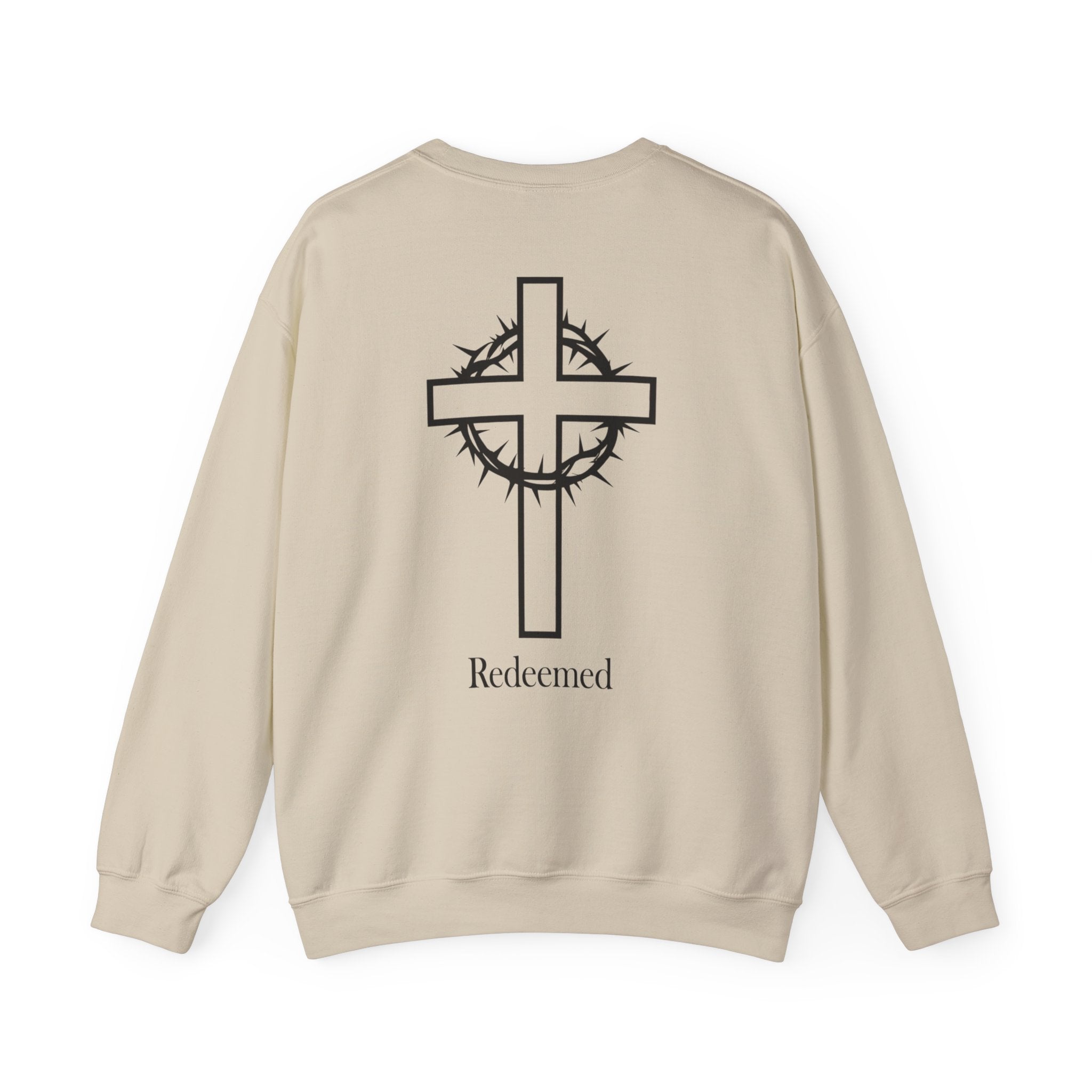 Redeemed cross Crewneck Sweatshirt